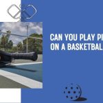can you play pickleball on a basketball court
