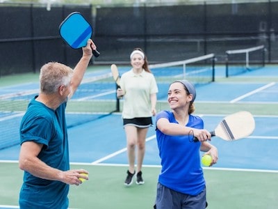 benefits of playing pickleball in triples