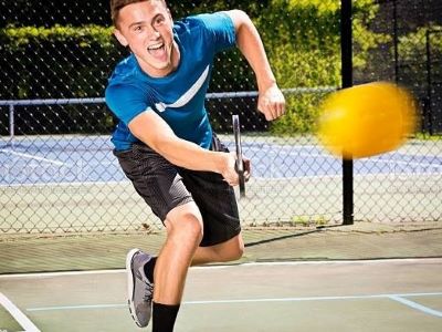 pickleball and jumping a natural leap