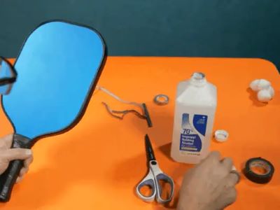 how to add lead tape to your pickleball paddle