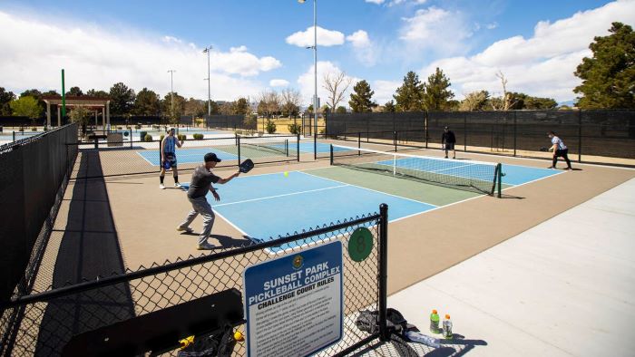 the best pickleball courts in las vegas