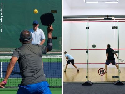pickleball courts vs squash courts