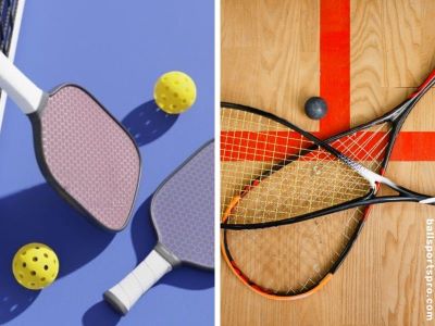 pickleball paddle vs squash racquets
