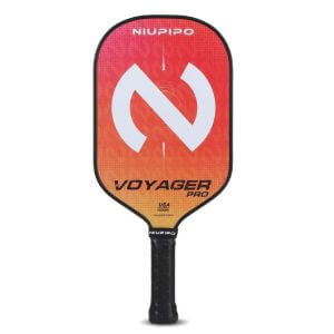 Voyager Pro Elongated Graphite Niupipo Pickleball Paddle for Professional Level Pickleball Players