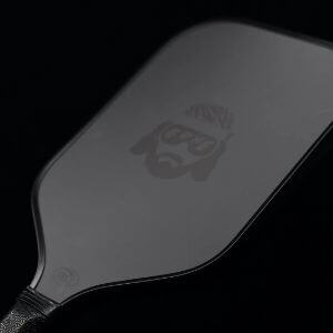 Fiberglass Textured Face Of The Lights Out Erne Pickleball Paddle