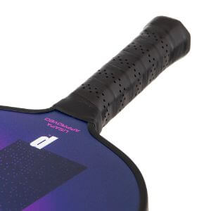 Handle Of A Prince Response Graphite Pickleball Paddle With A Cushioned Grip