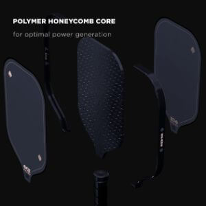 Polymer Honeycomb Core Of An Ace Spade Pickleball Paddle
