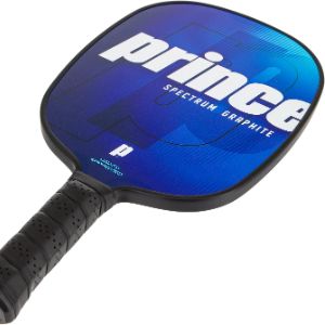 Rounded Shape Of A Prince Spectrum Graphite Pickleball Paddle