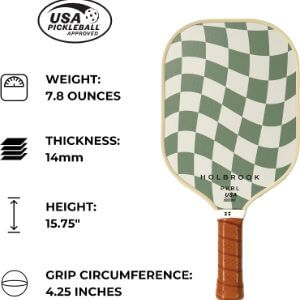 Specifications Of The Holbrook Centre Court Pickleball Paddle