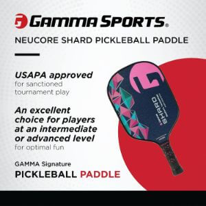 Short Description On The Gamma Shard Pickleball Paddle